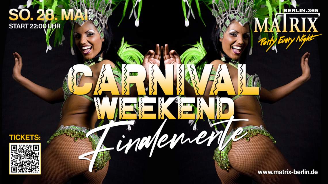 CARNIVAL WEEKEND -- FINALEMENTE